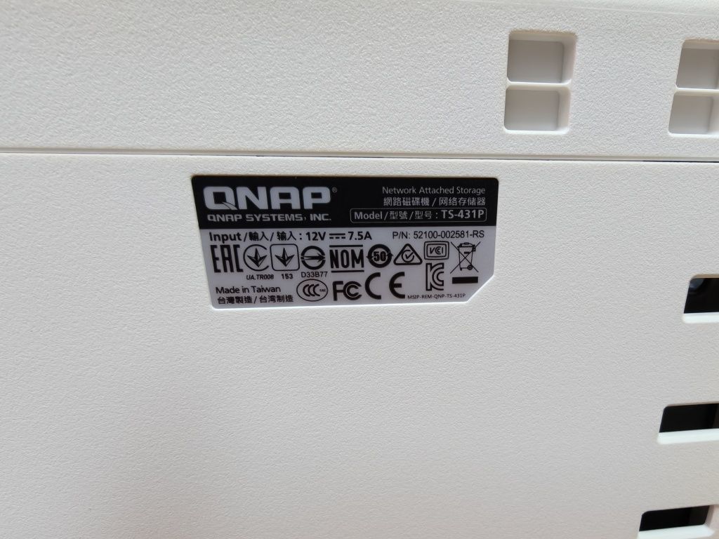 QNAP TS431P NAS Server