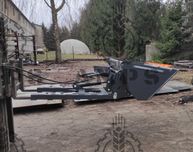Łyżka na wózek widłowy 1,80m