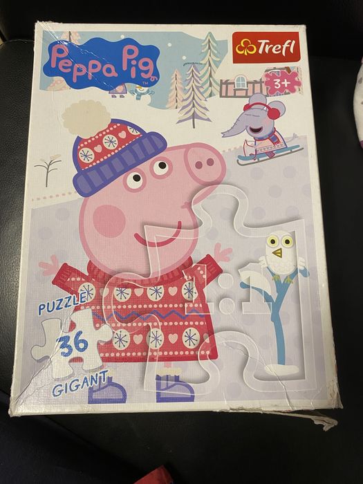 Duże puzzle świnka Peppa