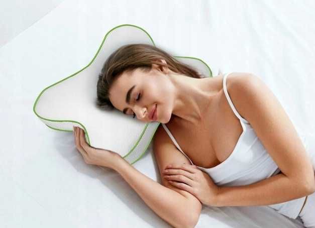 Poduszka ergonomiczna motylkowa z pianką memory motylek