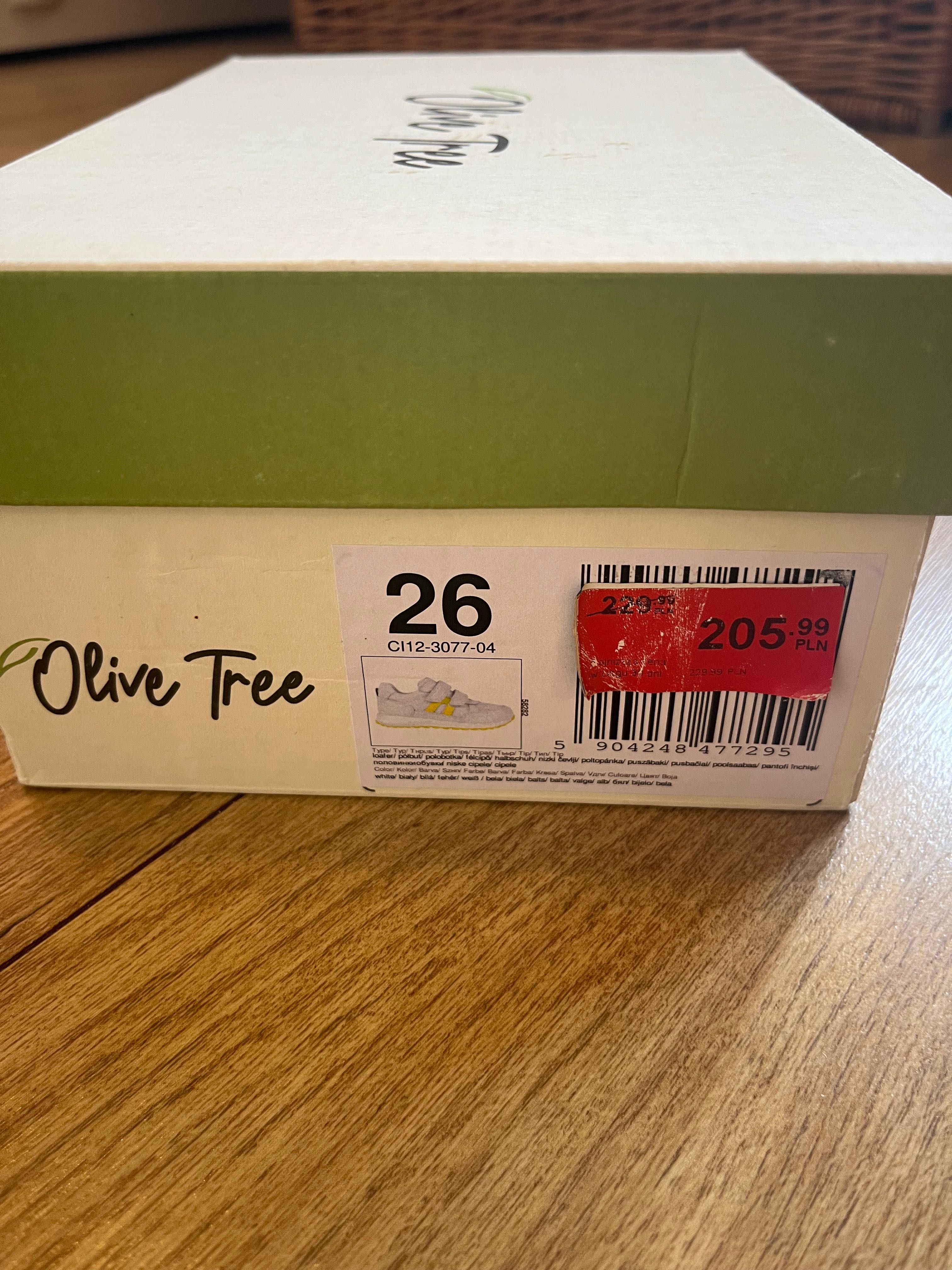Buty dziewczęce sneakersy  Olive Tree rozmiar. 26 nowe z metką