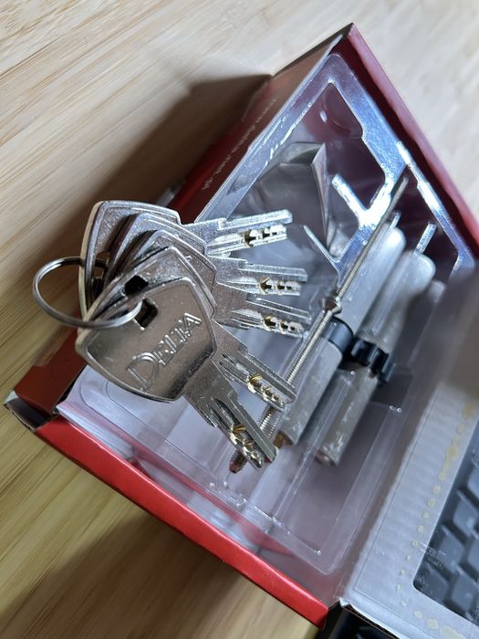 Wkładki 1 klucza do Zamka Delta Zewnętrzne