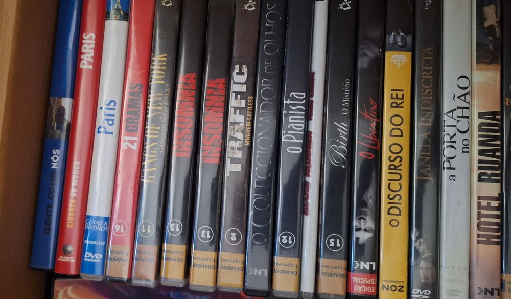 DVD's filmes series