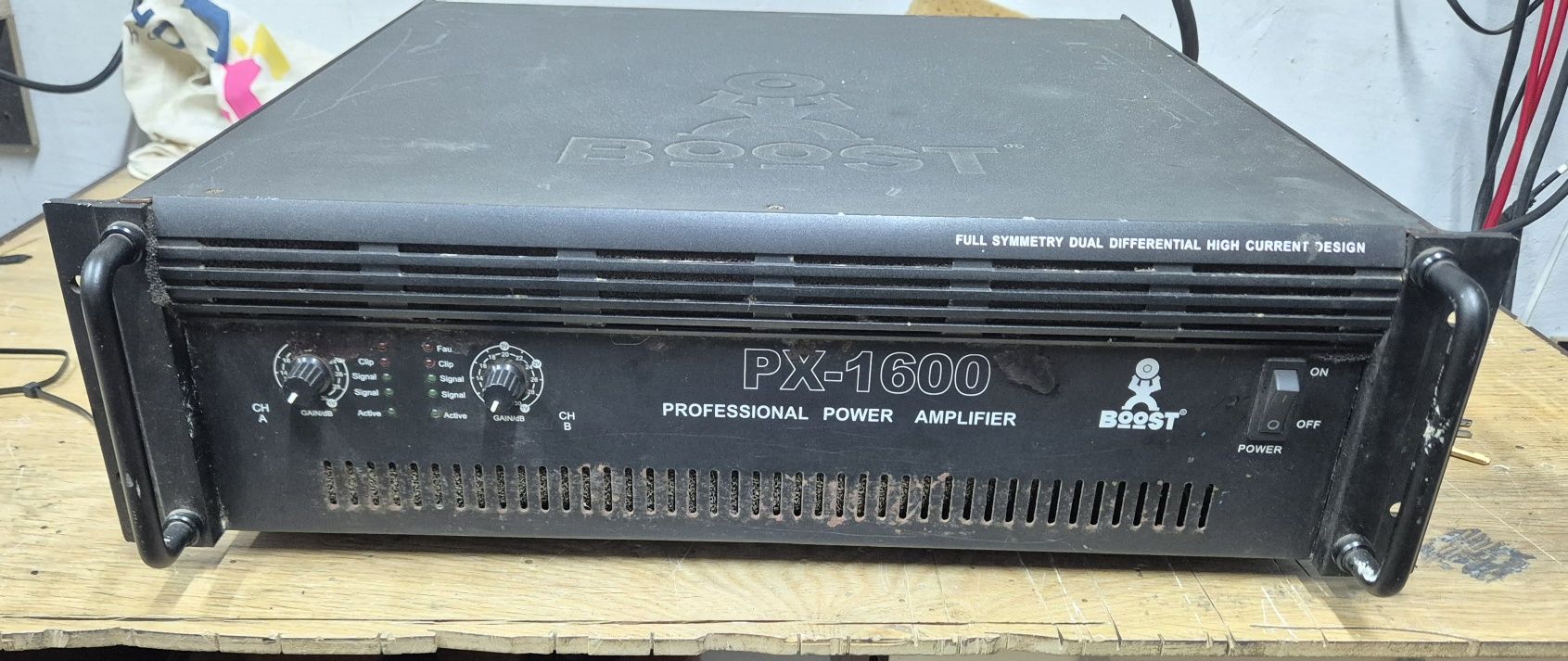 Końcówka mocy Boost PX- 1600 jak t.amp
