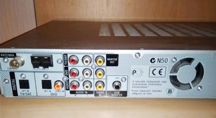 SONY Домашний кинотеатр RECEIVER STR-KSL500 c акустикой 5кол. DVD. TV