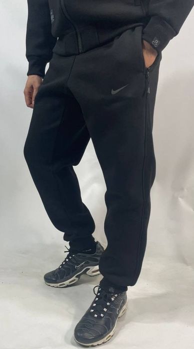 Мужской спортивный костюм Nike зимний на флисе