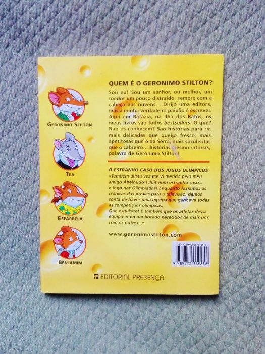 Geronimo Stilton: O Estranho Caso dos Jogos Olímpicos