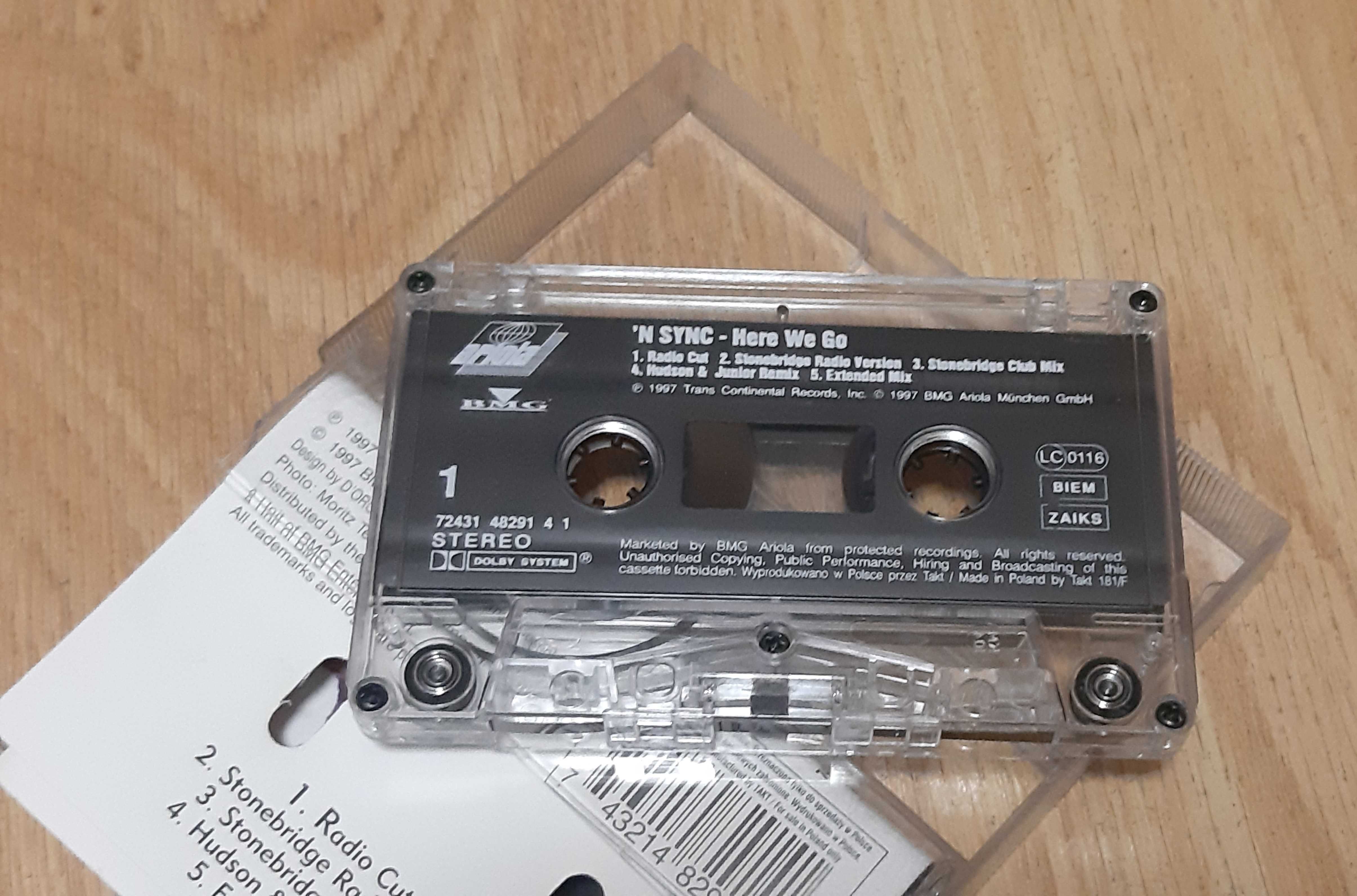 NSYNC Here We Go kaseta audio