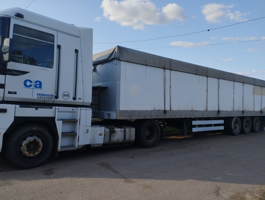 Рено Магнум з напівпричіпом