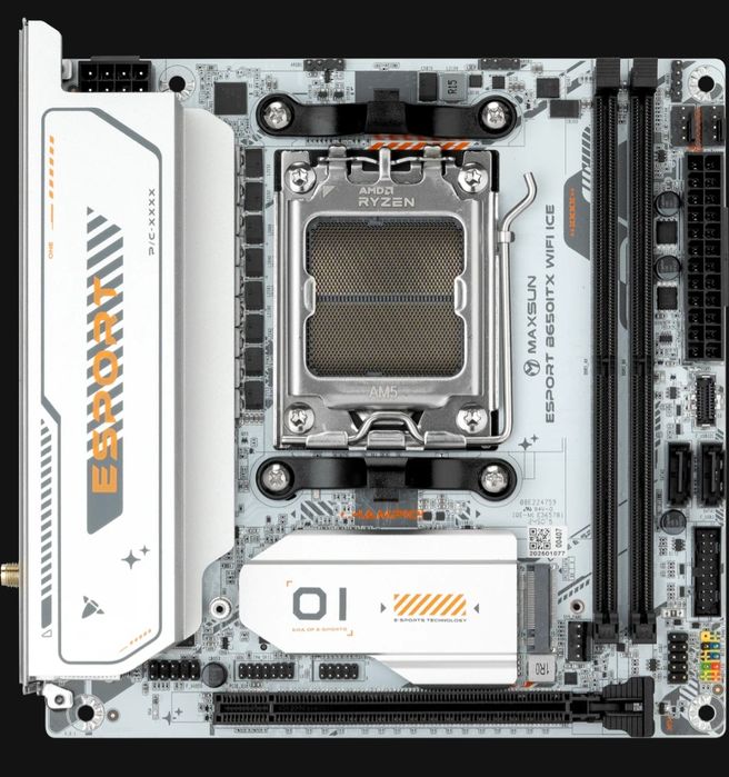 Проц. Ryzen 5 7400F/ мат плата Gigabyte B650m GAMING WIFI