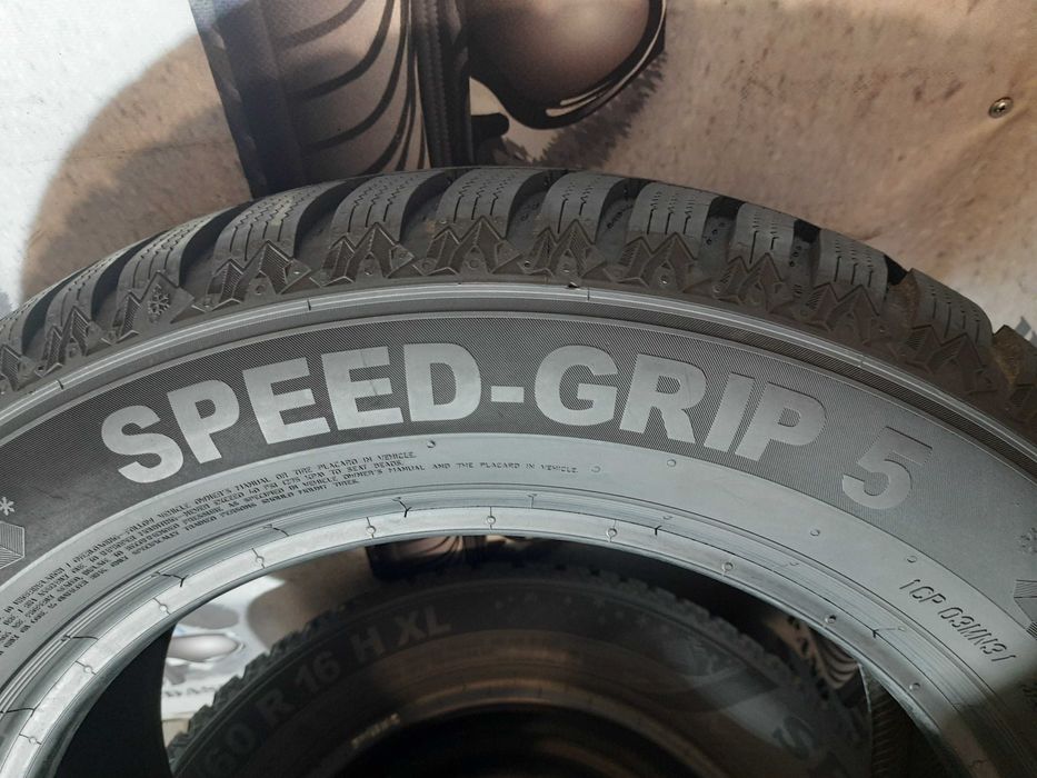 Шини 8,5мм 205/60 R16 SEMPERIT Speed-Grip 5 б/у зима склад