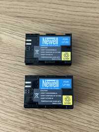 Dwie baterie Newell akumulator LP-E6 Canon akumulatory bateria