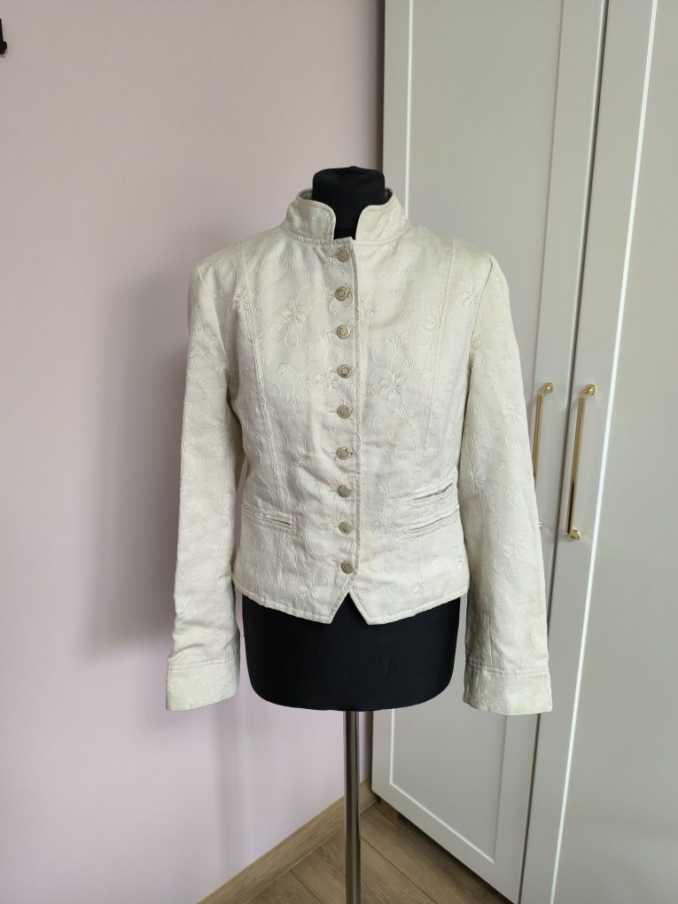 Elegancka szykowna marynarka damska r. S 36