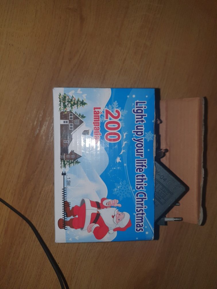 Kurtyna świetlna 3mx3m 300led,  lampki 200led