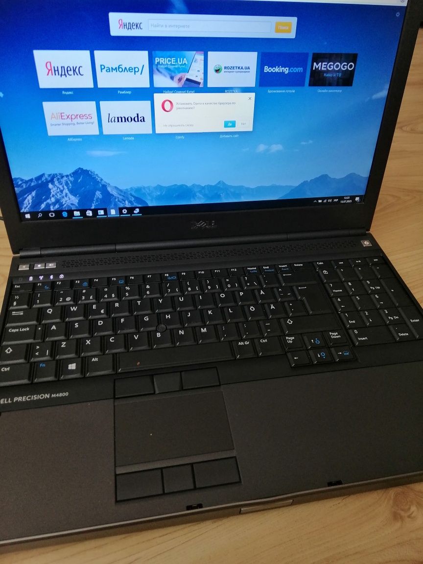 Ноутбук Dell Precision M4800 15.6"  i7-4810MQ 16GB RAM 256GB SSD