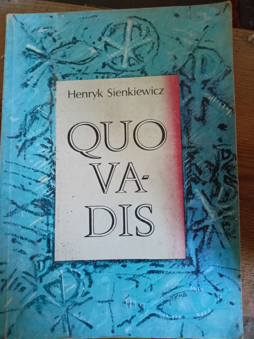 Książka Quo Vadis Henryk Sienkiewicz