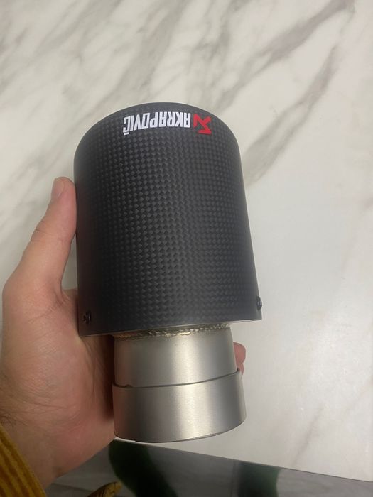 Накладки на вихлопну трубу Akrapovic