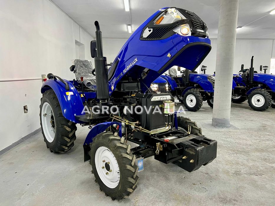 Мінітрактор ФОРТЕ RD 244 Lux ОРІОН БУЛАТ ХТ Рівна Підлога Бокова КПП