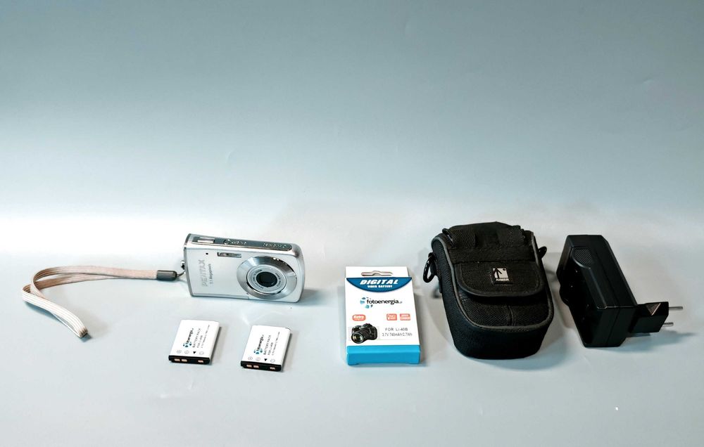 Aparat Cyfrowy Pentax Optio M30 Ultra Slim 18 mm 7,1 Mp 2x akumulator