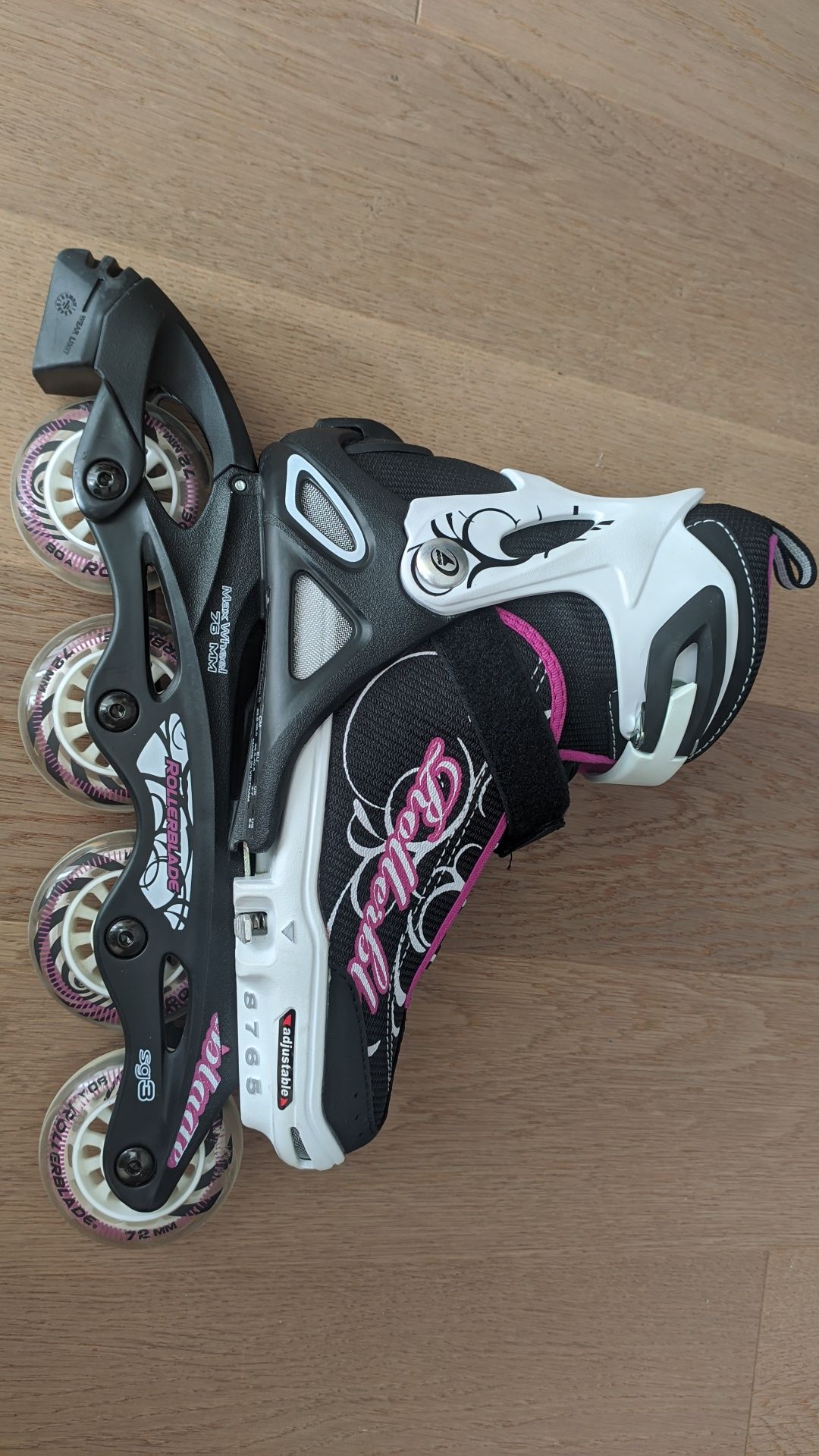 Rollerblade Spitfire Combo rolki regulowane 36.5 - 40.5 ochraniacze