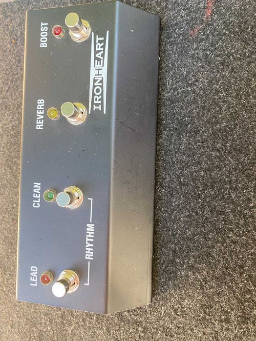 Laney FS4-IRT 4-way footswitch for Ironheart series amps