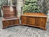 Antyczna Komoda Art Deco Kredens Witryna Kredens Bufet Stan BDB !!