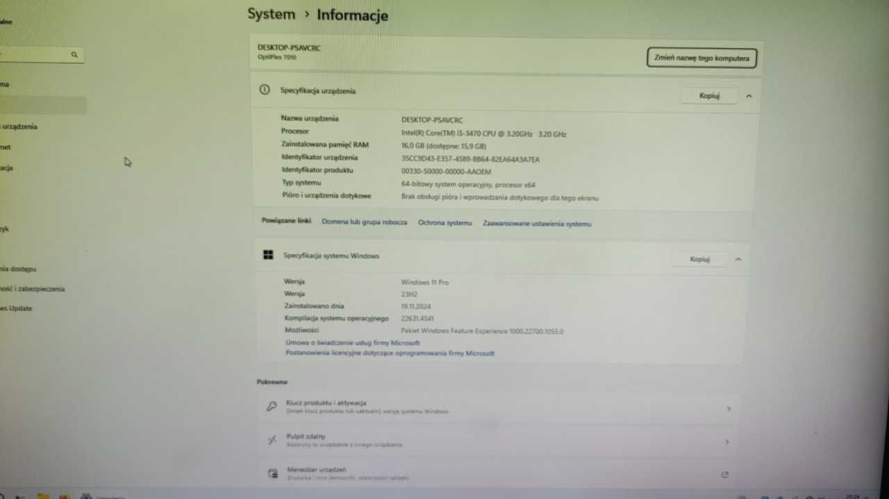 szybki Komputer DELL Optiplex 780 SFF i3/i5/8GB/16GB/128/256SSD/WIN11