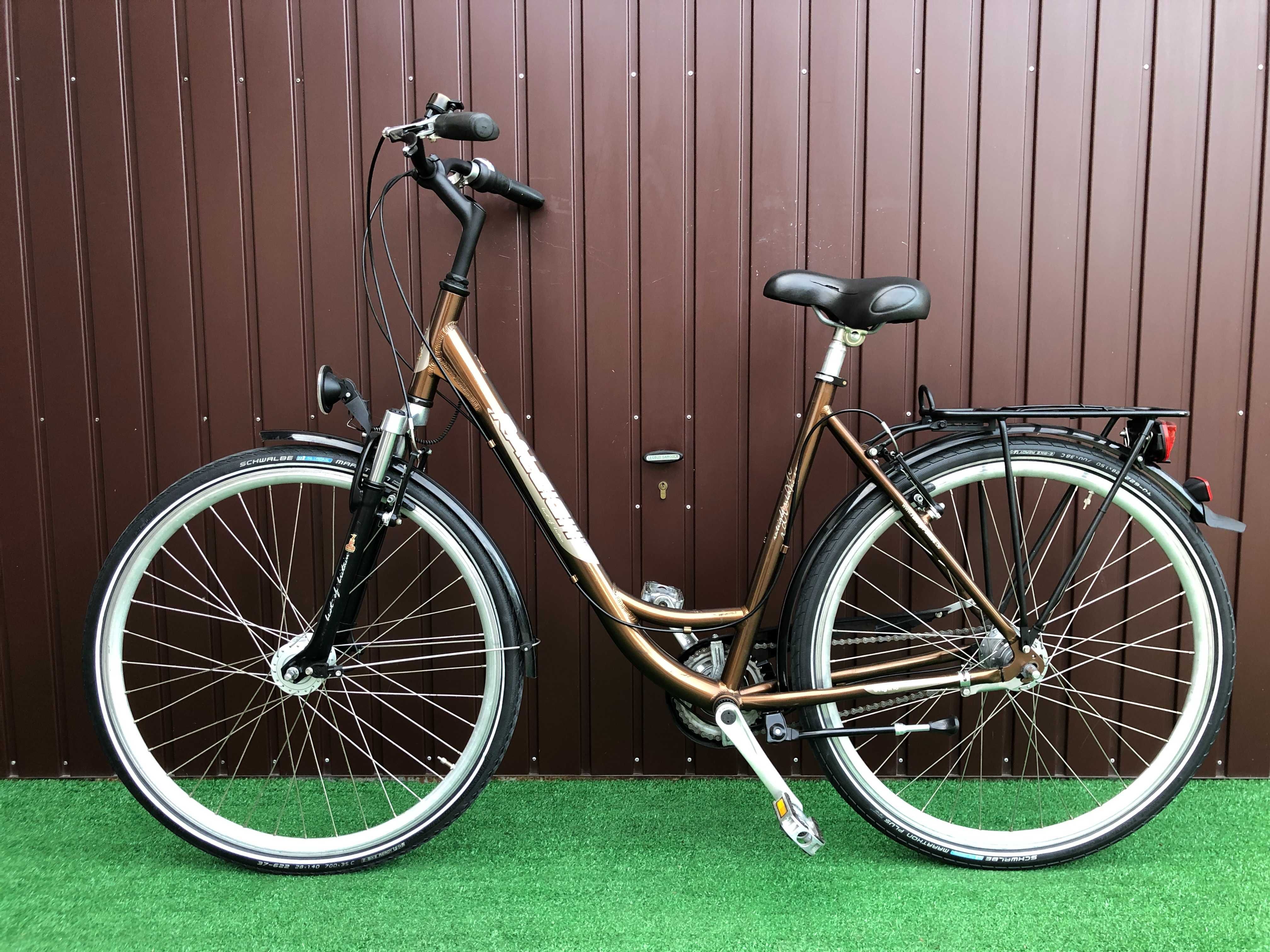 Rower RALEIGH UNICO PLUS/rama alu.56 cm/koła 28"/amor./prądnica/NEXUS7