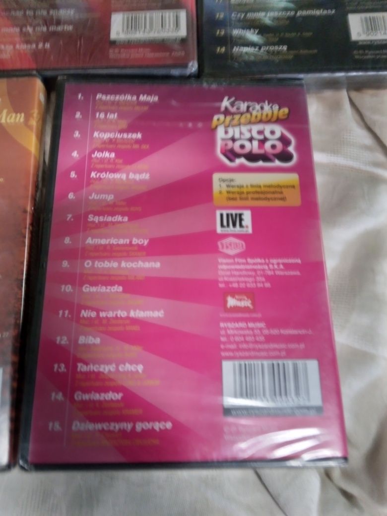 Karaoke dvd disco polo szanty