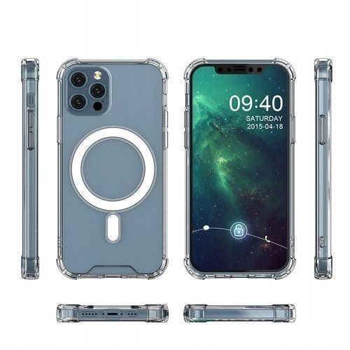 Clear Etui Case Magsafe Silikon Iphone 12 12 Pro