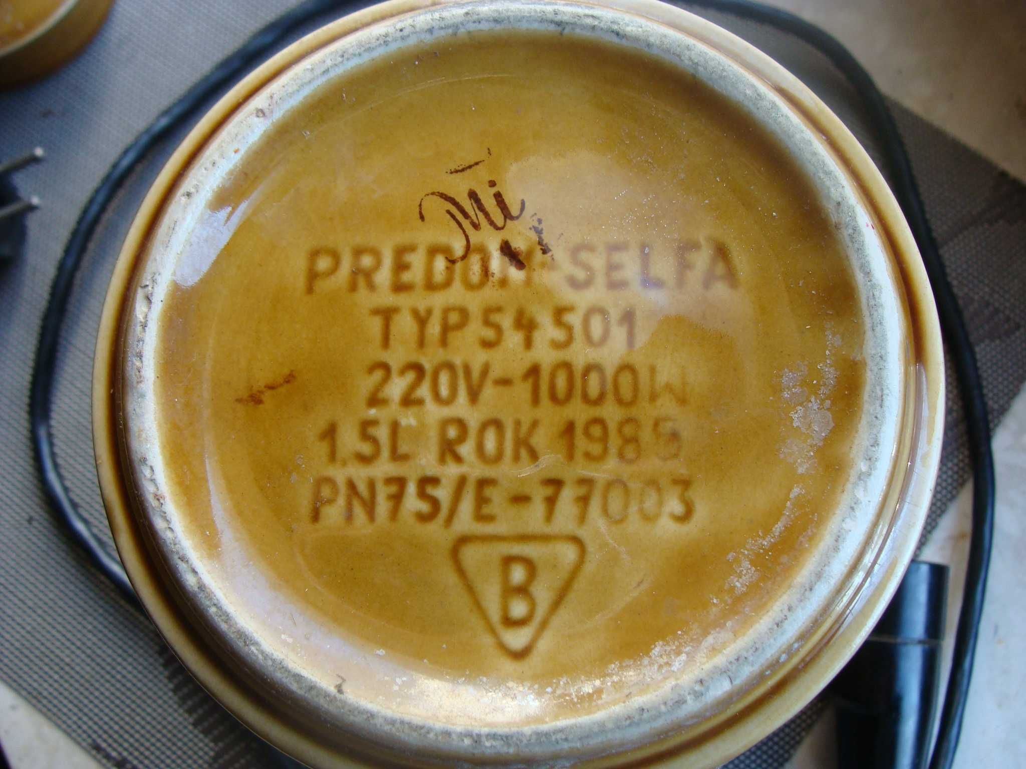 Czajnik porcelit Predom-Selfa Typ 54501 uszkodzony