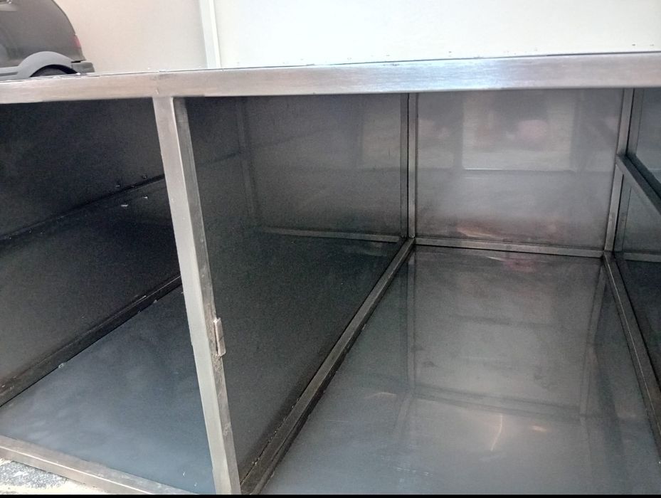Transportadora para cães INOX
