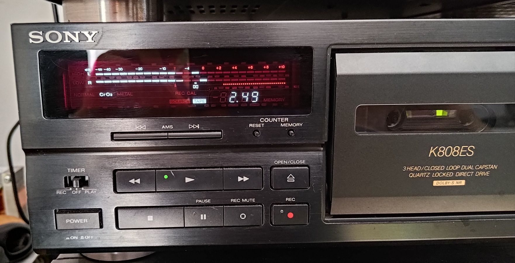 Magnetofon kasetowy SONY TC-K808ES