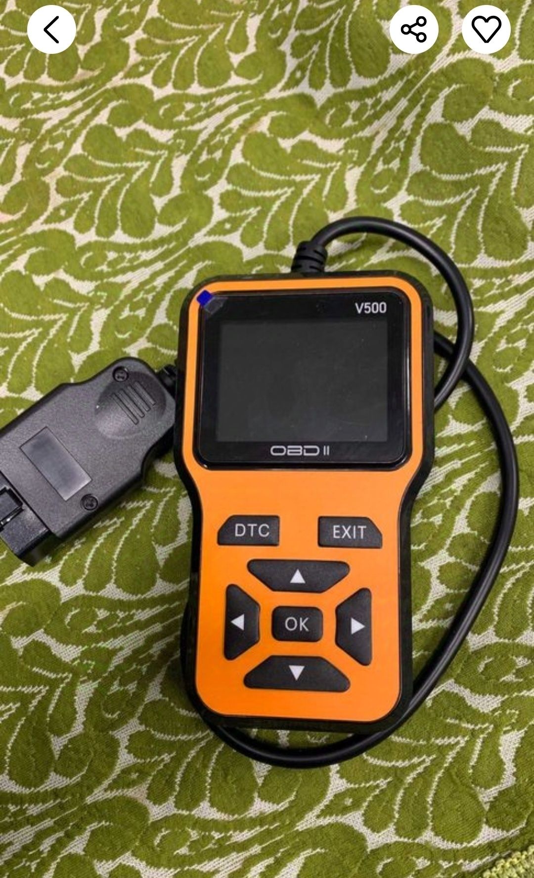Автомобільний діагностичний сканер OBD2 V500