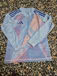 Bluza bluzka pilka nożna adidas 128