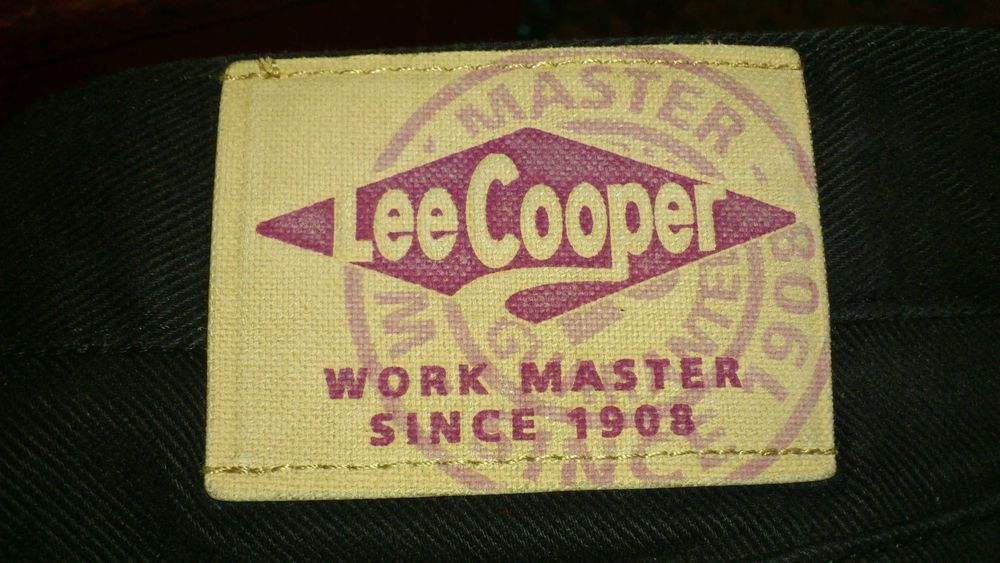 Джинсы Lee Cooper LC 10. НОВЫЕ. Чёрные. W36\L34. Классика, Винтаж