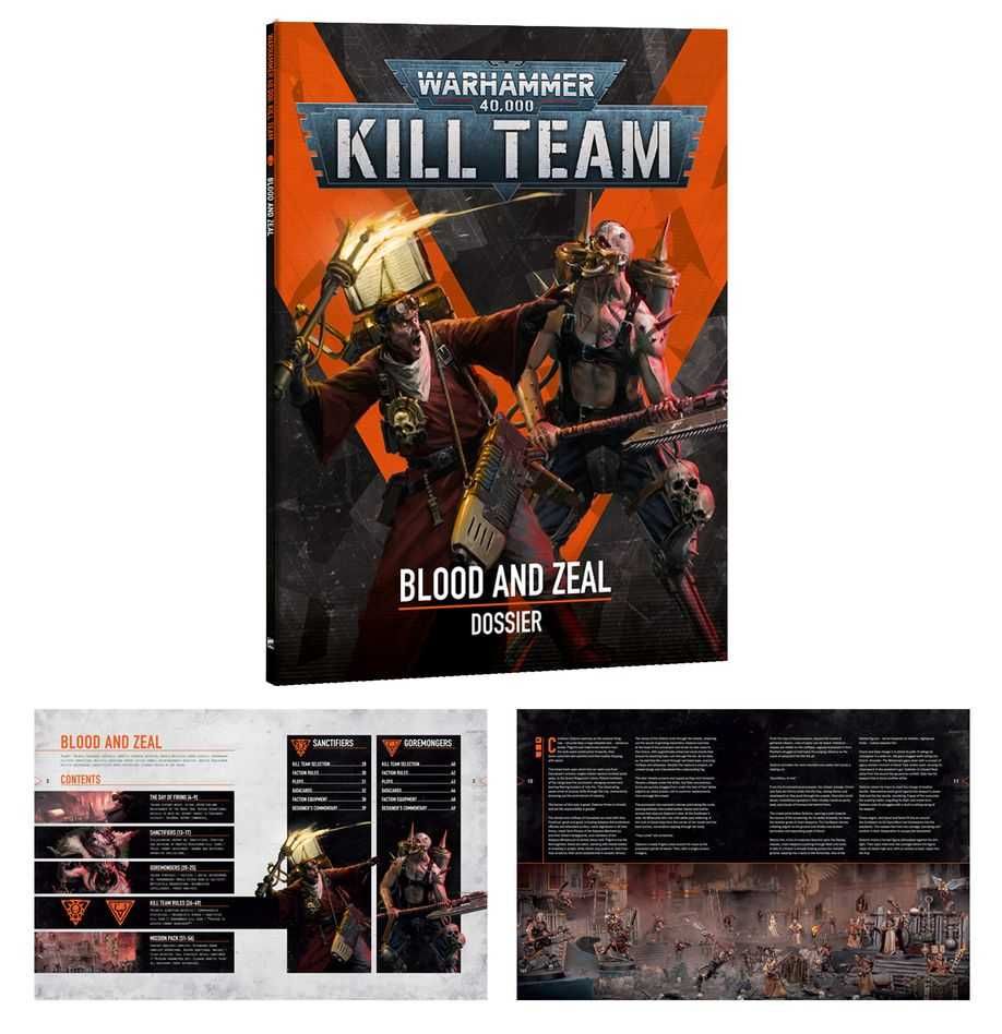 Kill Team Blood and Zeal: Dossier + Karty misji