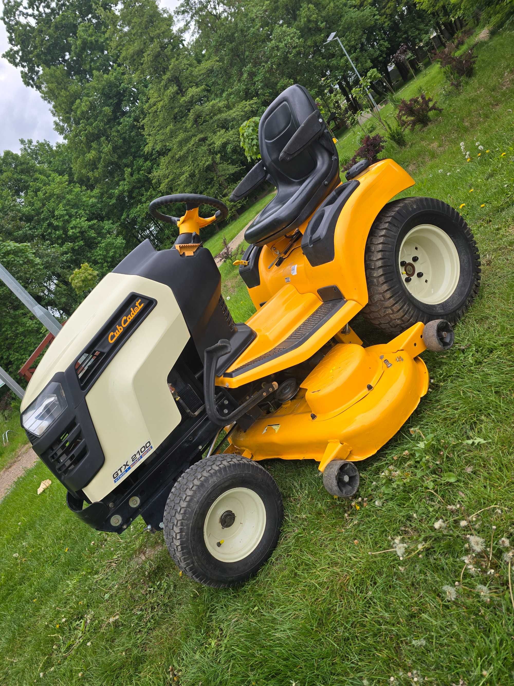 Traktorek Kosiarka Duży Cub Cadet GTX 2100 23Hp Pompa Wspomaganie