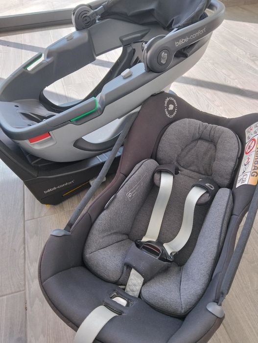 Carro Zelia bebe confort + ovo coral + base isofix