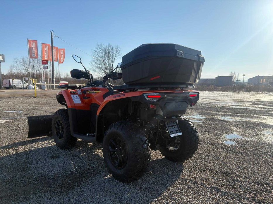 CF MOTO 520L 2024r. KUFER + PŁUG   RATY //LEASING // VAT 23%