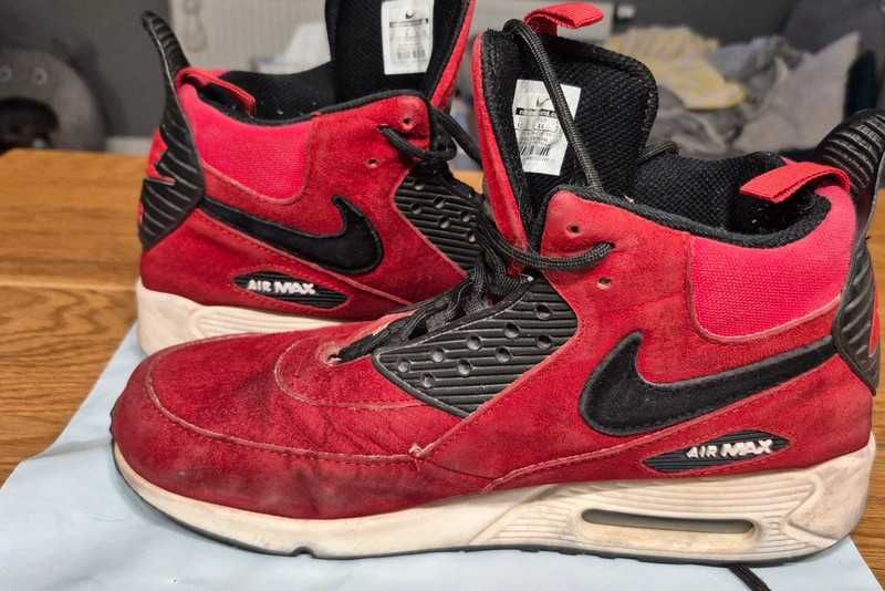 Buty zimowe czerwone NIKE rozm. 44