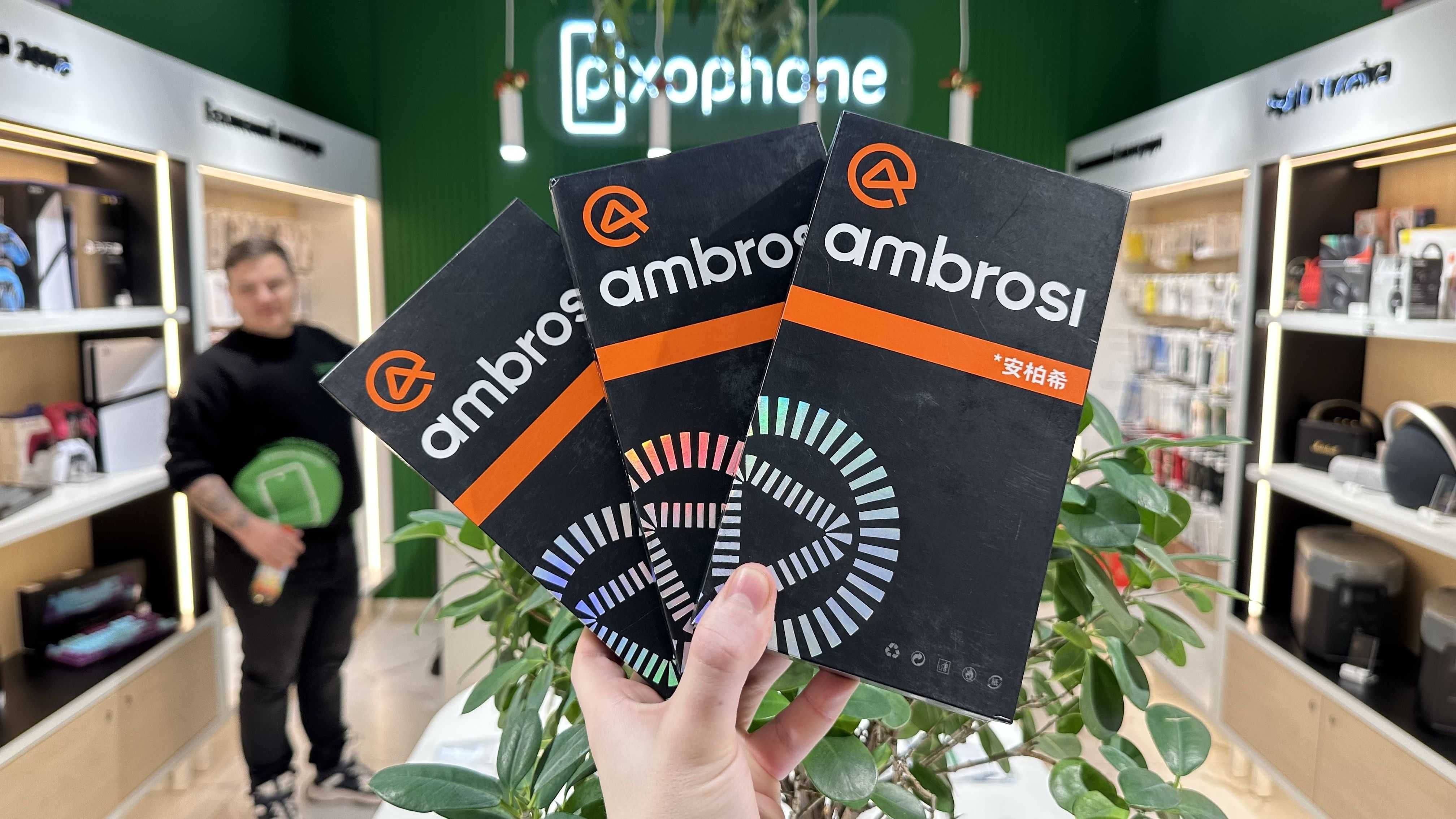 Магазин NEW Чохол Ambrosi Leather case Oppo Find X7 Black/Brown/Blue