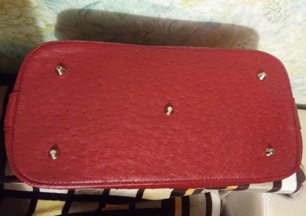 Нова сумка на 2 відділення, бордовая сумка женская