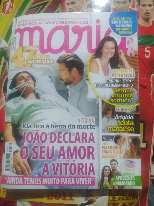 Revista maria especial 47 anos Cláudia Vieira