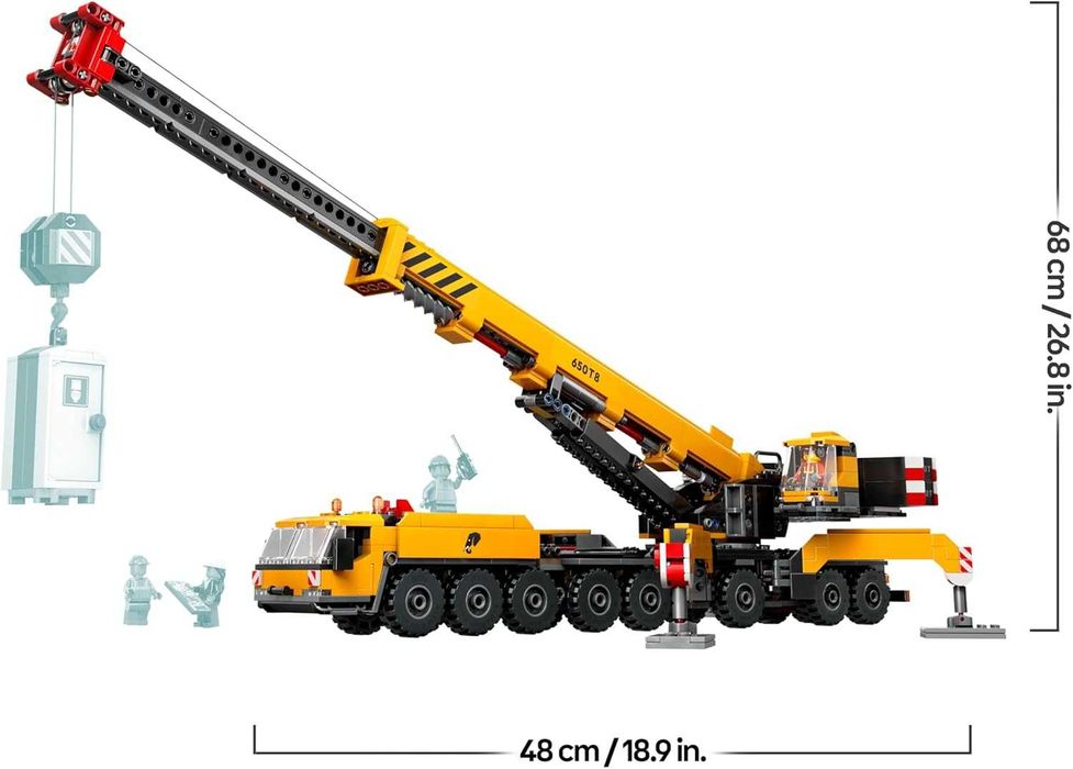 LEGO City mobilny żuraw budowlany