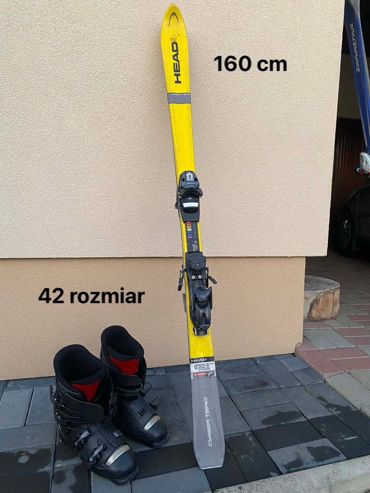 Narty używane wraz z butami