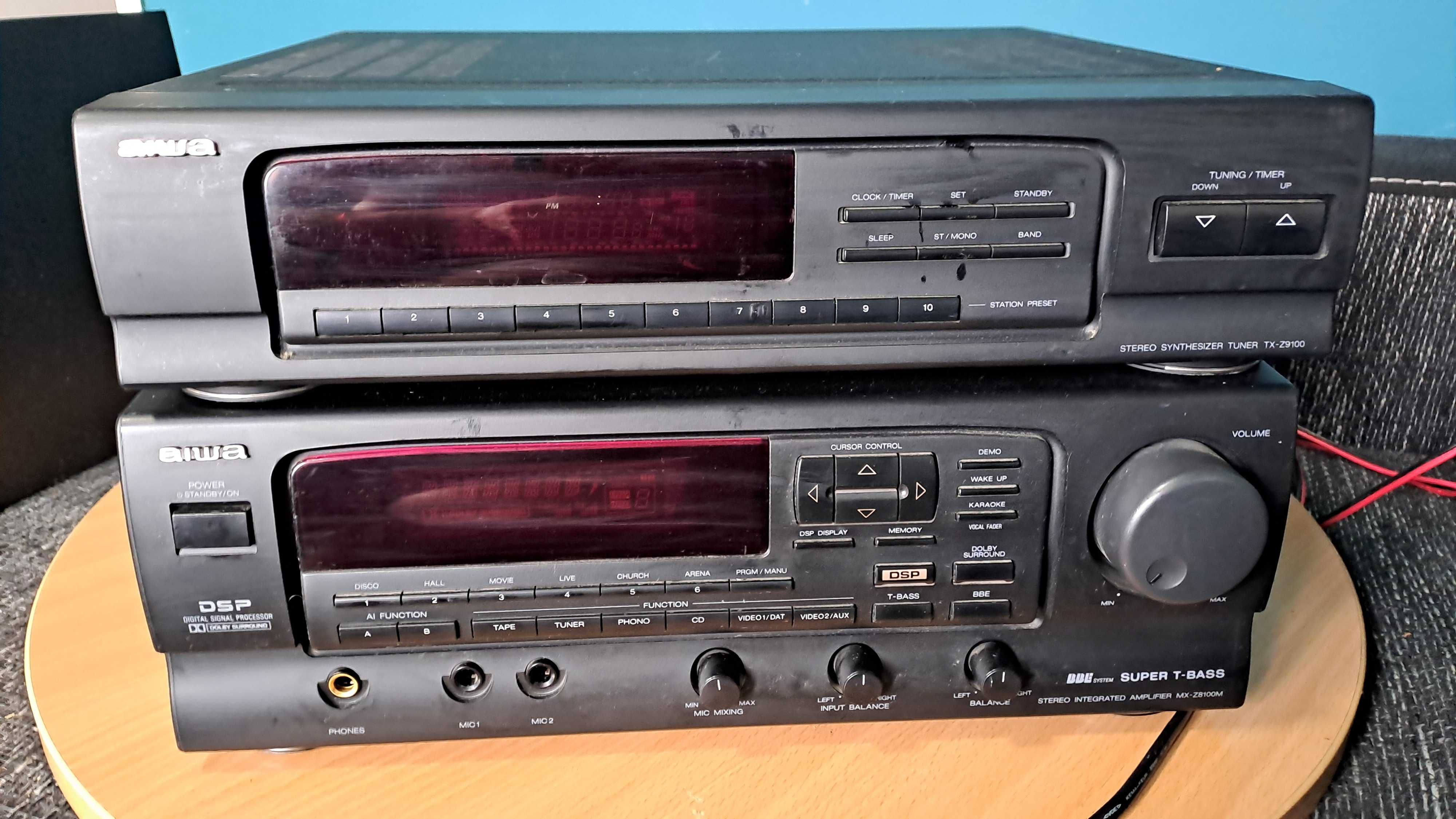 Wzmacniacz+tuner AIWA MX-Z8100M i TX-Z9100