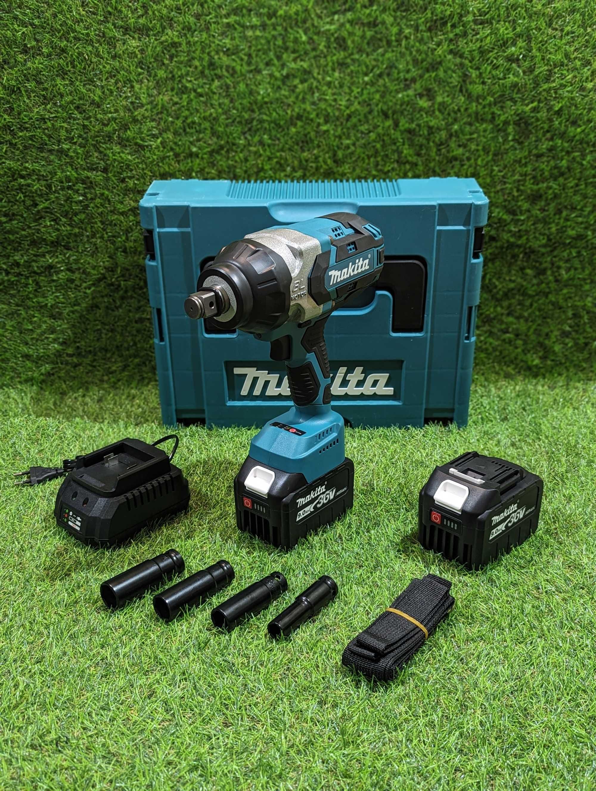 Акумуляторний гайковерт Makita TW001GM201 1650 Hm 36V  9A/h гвинтоверт