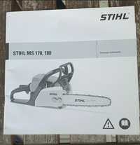 STIHL pilarka spalinowa MS 170 180 instrukcja