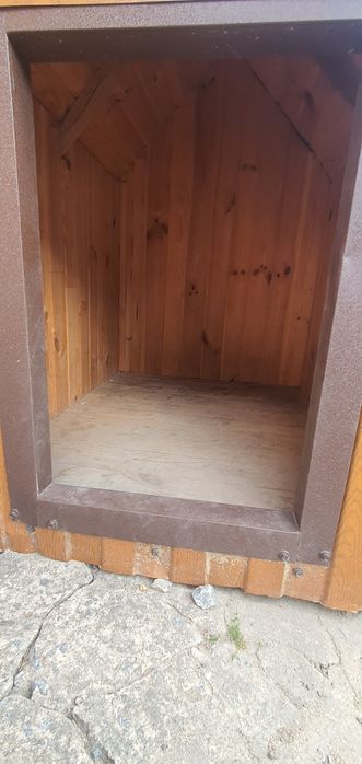 Будка для великих порід(алабай, кавказець, вівчарка, ротвейлер) зимній